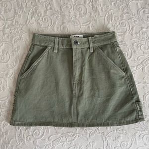 Cotton On Cargo Denim Mini Skirt